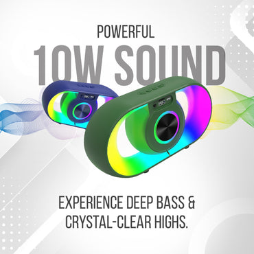 GRODD Rock 307 - Wireless Portable RGB Bluetooth Speaker