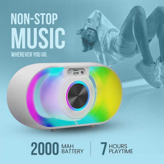 GRODD Rock 307 - Wireless Portable RGB Bluetooth Speaker