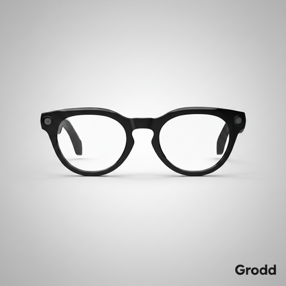 Grodd Pyan V03 AI Smart Glasses with 8MP Camera, ChatGPT & Voice Translation